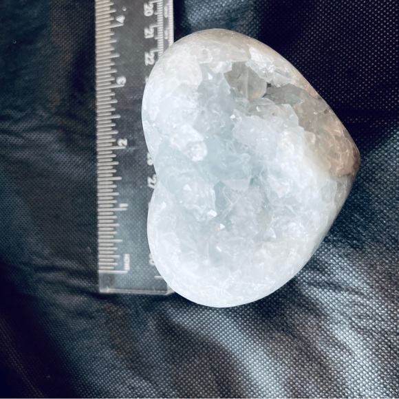 Celestine heart light blue - Picture 4 of 11